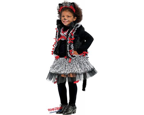 Costume di carnevale MISS CAT LUSSO BABY